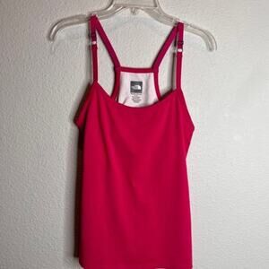 The North Face Vaporwick Athletic Pink Cami Tank Top Medium